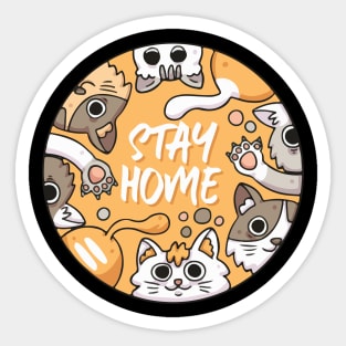 Stay Home Sticker